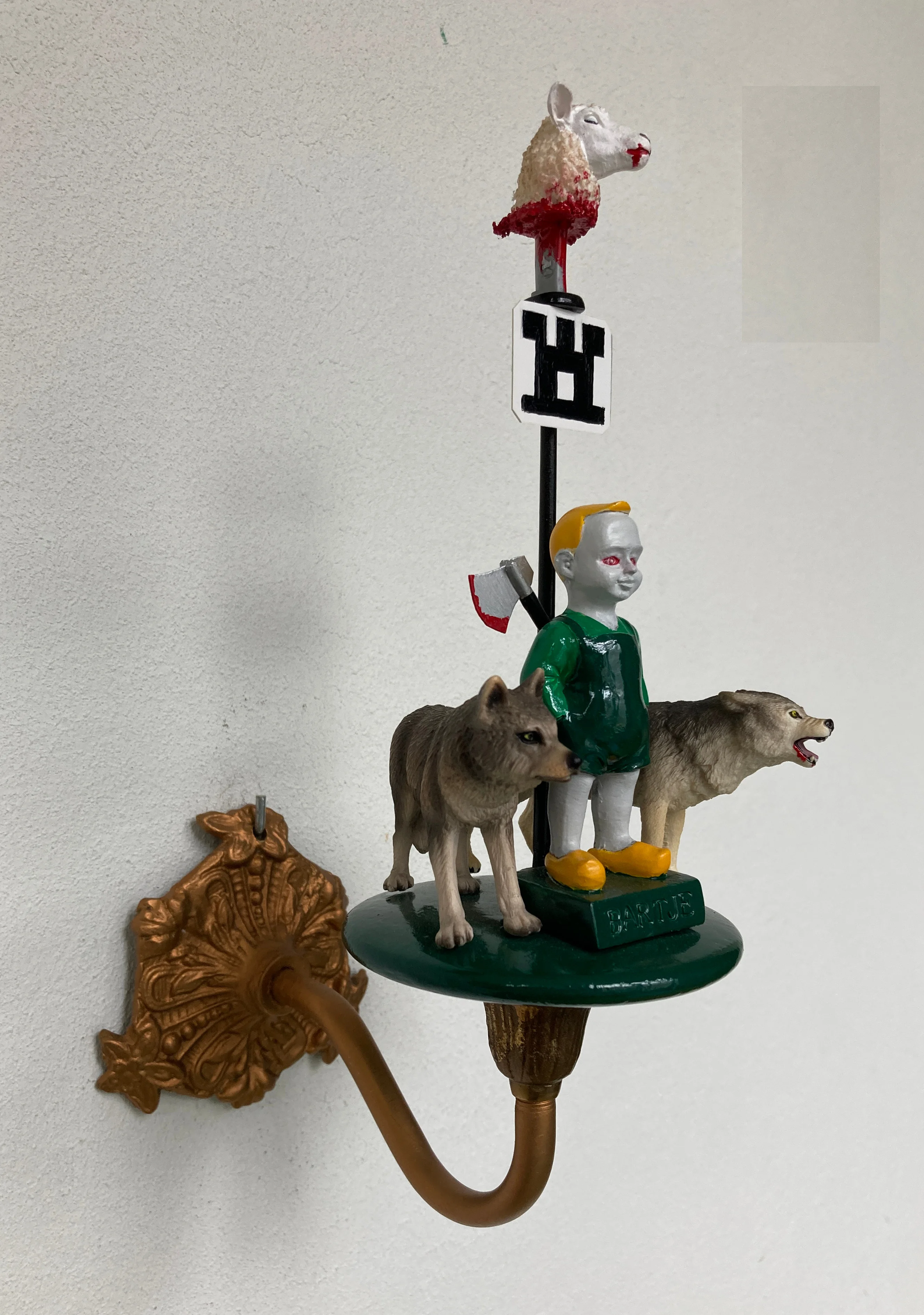 Bart-art: Bart is "dancing with wolves"