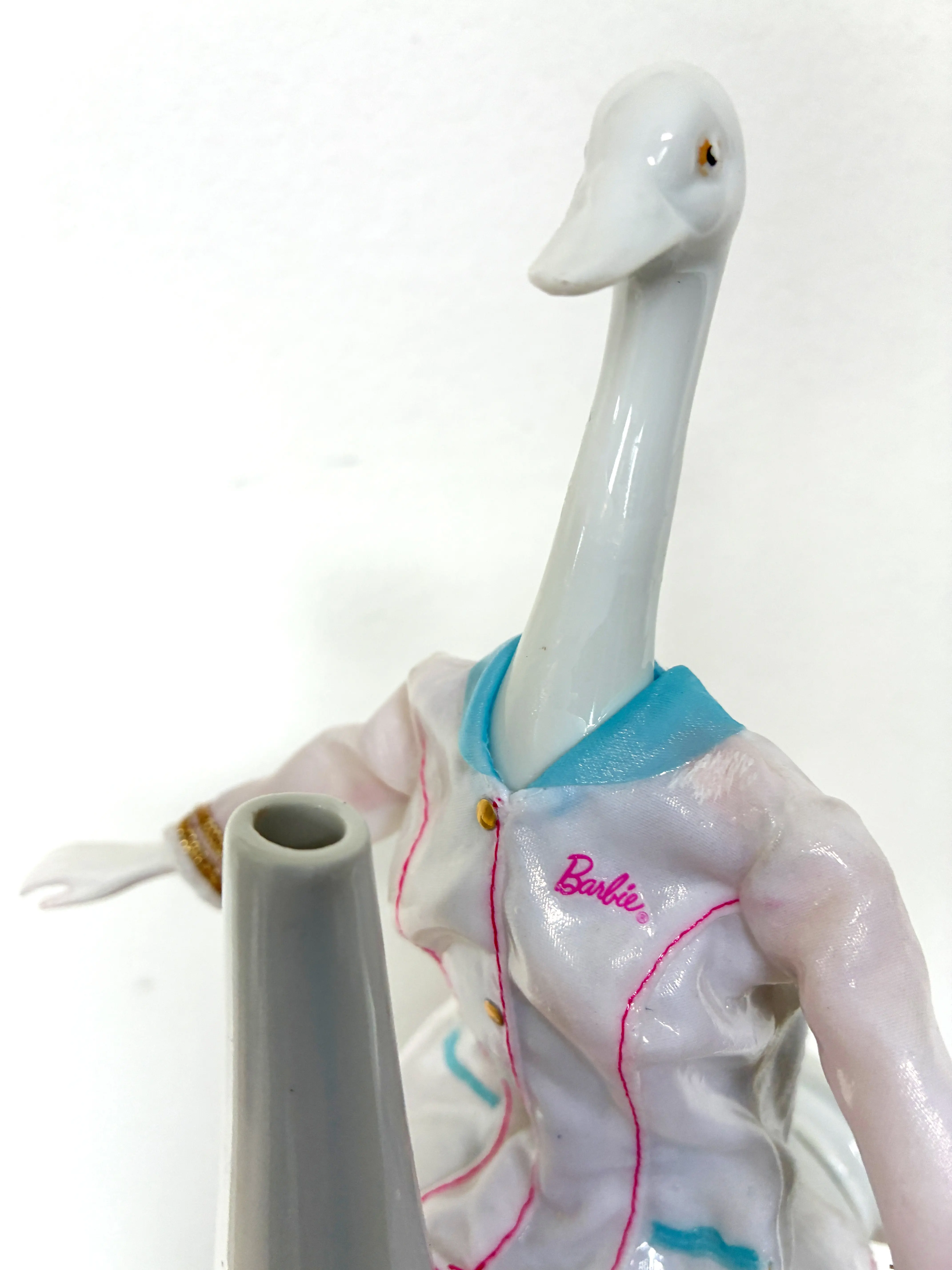 Nobody knew little goose Barbie wanted to get pregnant
